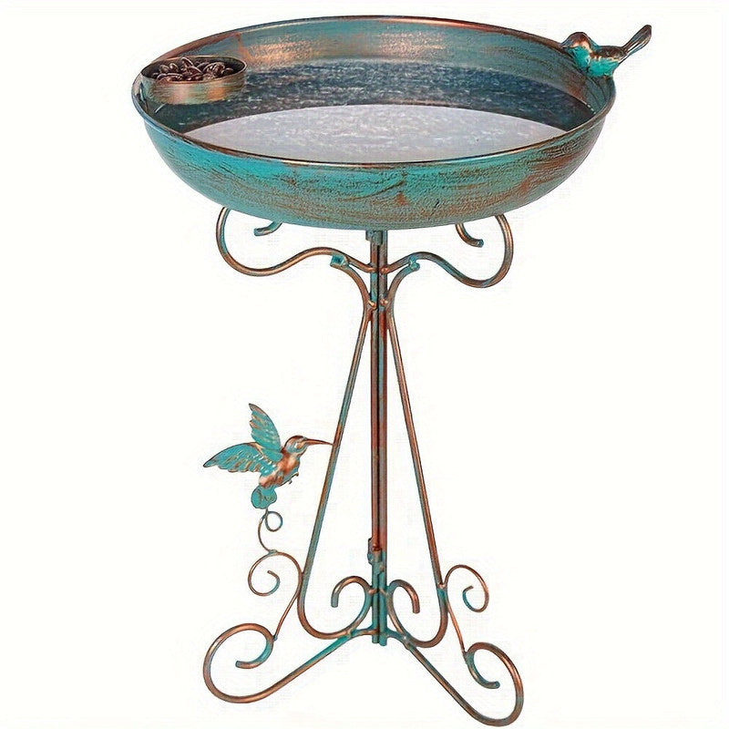 Bird Bath with Feeder Pedestal V1142-LP601099567588354