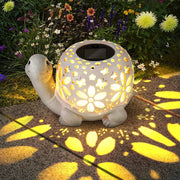 Solar Powered Turtle Light Resin Statue V1142-LP601099572504332