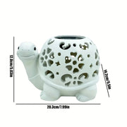 Solar Powered Turtle Light Resin Statue V1142-LP601099572504332