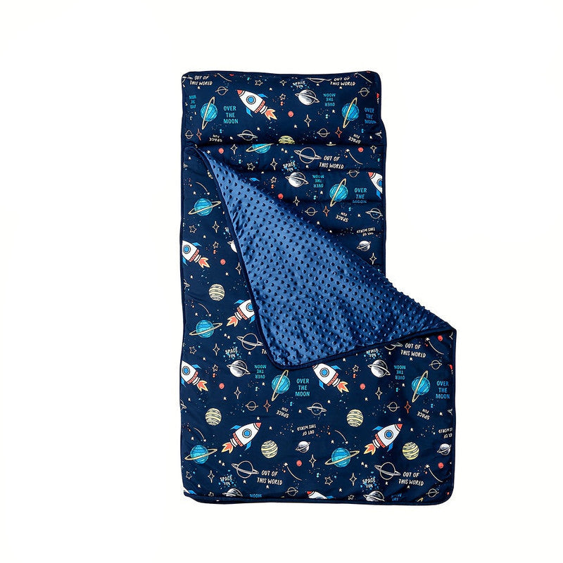 Rocket Pattern Nap Mat for Kids Travel & Daycare V1142-LP601099588424681