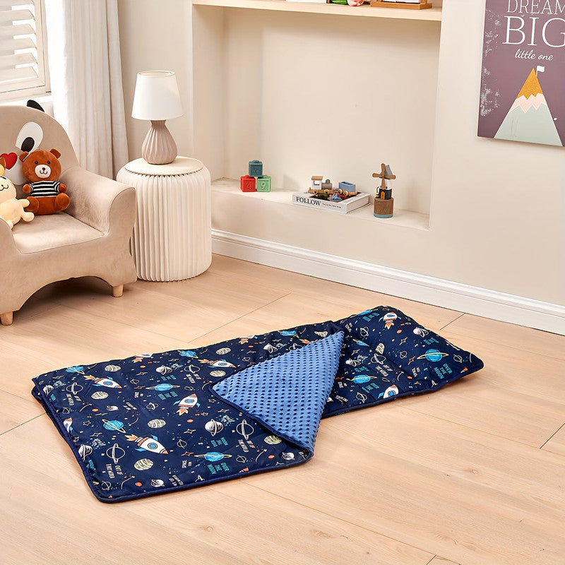 Rocket Pattern Nap Mat for Kids Travel & Daycare V1142-LP601099588424681