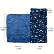 Rocket Pattern Nap Mat for Kids Travel & Daycare V1142-LP601099588424681