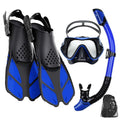 3-Piece Snorkeling Set with Fins and Mask V1142-LP601099591281475