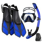3-Piece Snorkeling Set with Fins and Mask V1142-LP601099591281475