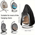Heavy-Duty Hanging Egg Chair Cover with Zipper Closure V1142-LP601099610079323