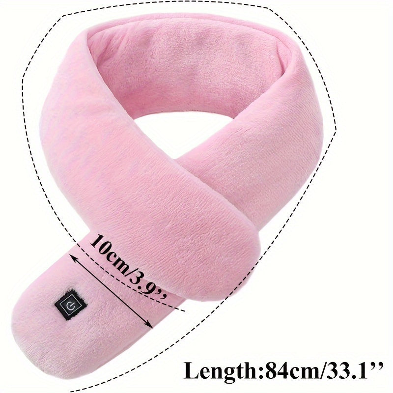 Scarf with USB Heated Winter Neck Warmer V1142-LP601099622839532