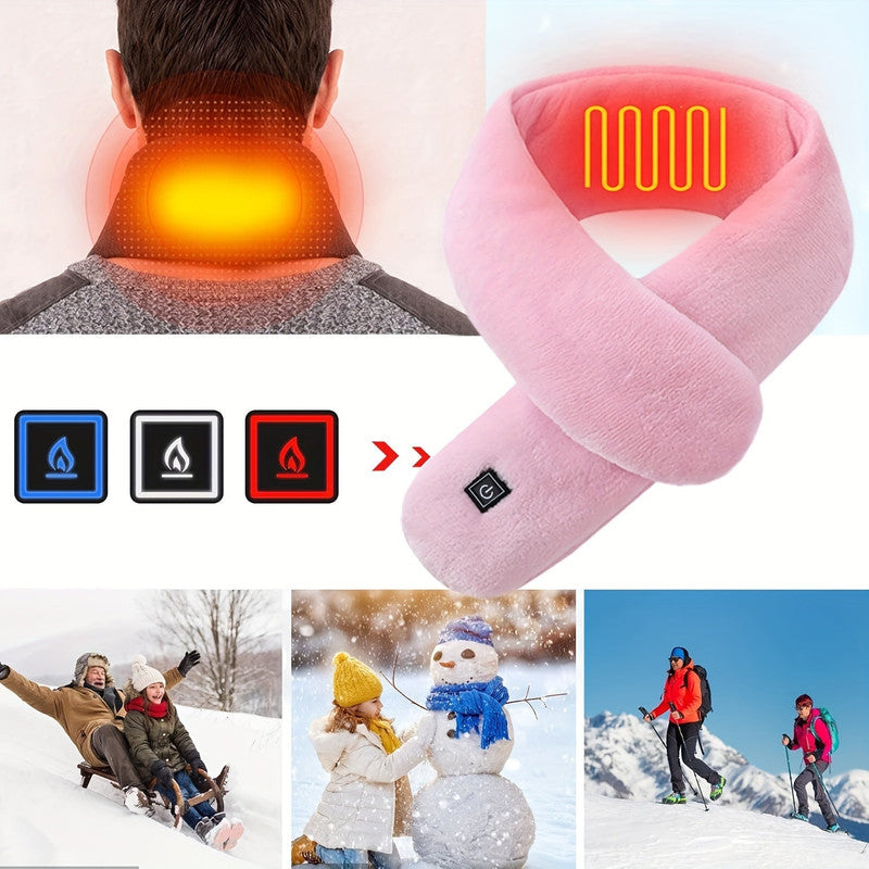 Scarf with USB Heated Winter Neck Warmer V1142-LP601099622839532
