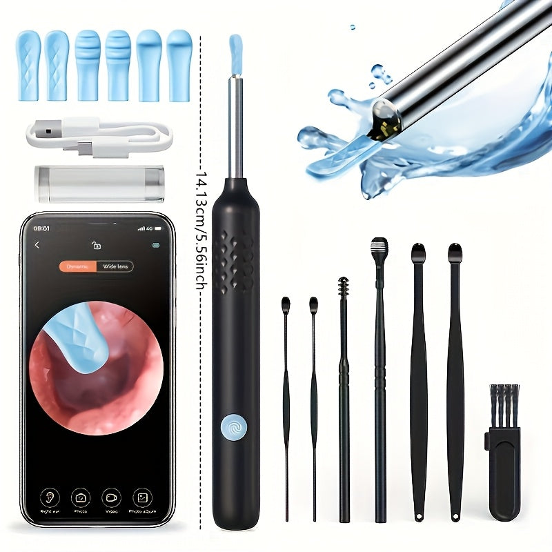 Wireless Ear Camera Cleaner Kit for Safe Ear Care V1142-LP601099643323996