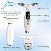 Neck & Face Massager Heated Skincare Tool (7-in-1) V1142-LP601099659247548