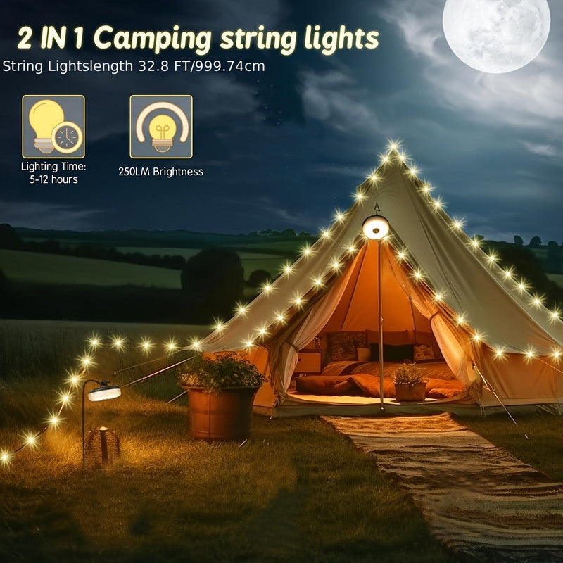 Rechargeable Camping String Lights with 5 Modes V1142-LP601099665698254