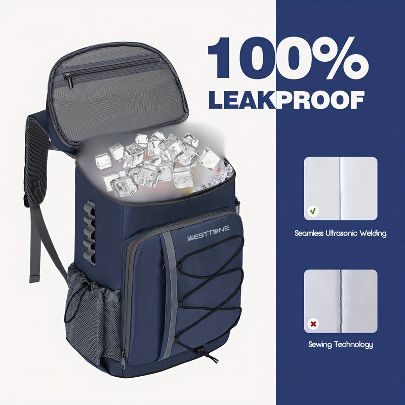 Insulated Sports Backpack 35-Can Blue V1142-LP601099671264884