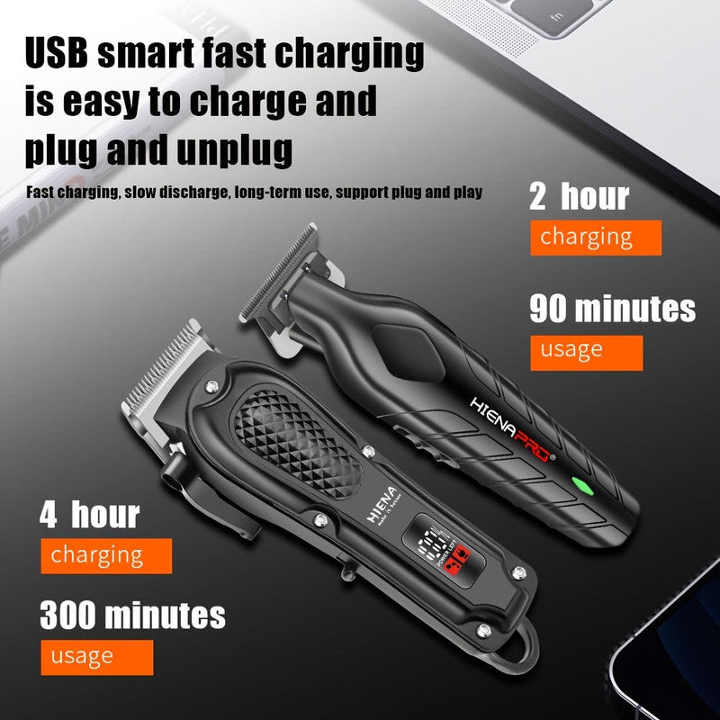 Men's Electric Hair Clipper with LCD Display V1142-LP601099696672748