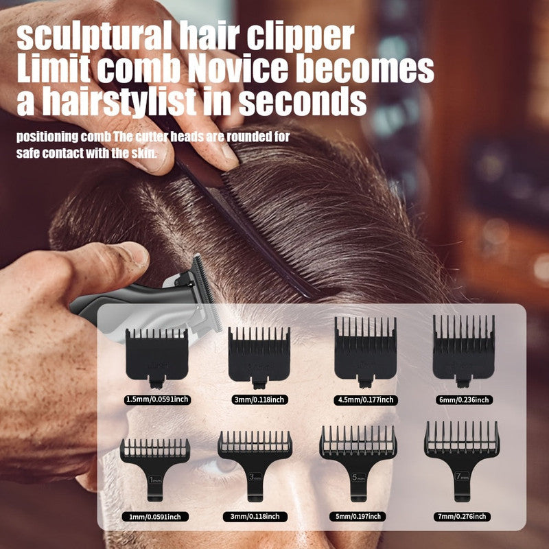 Men's Electric Hair Clipper with LCD Display V1142-LP601099696672748