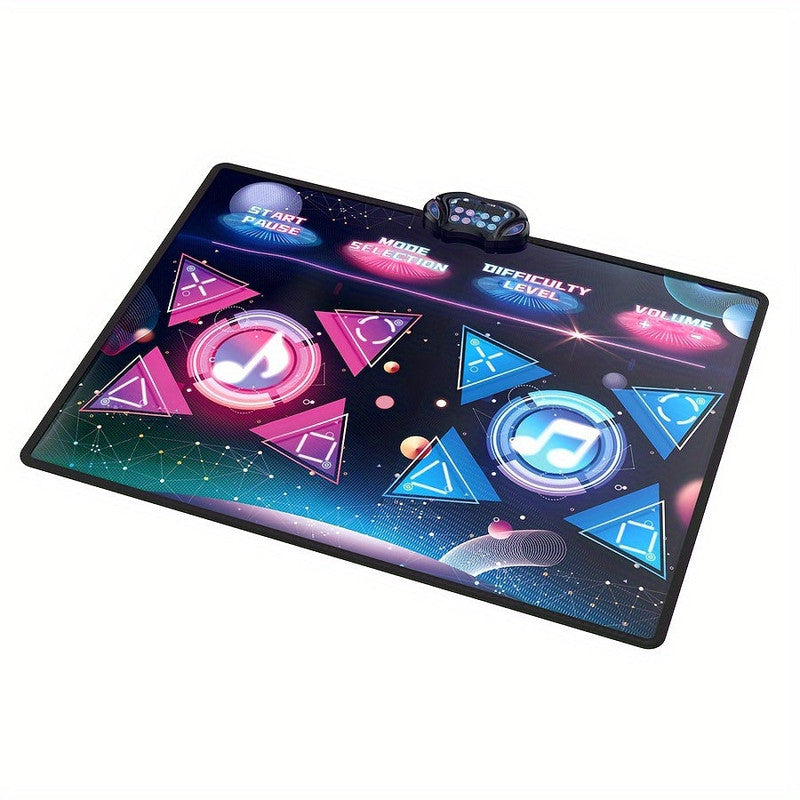 Double Dance Mat Music Light Exercise Toy V1142-LP601099743316882