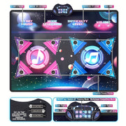 Double Dance Mat Music Light Exercise Toy V1142-LP601099743316882
