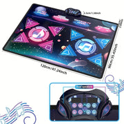Double Dance Mat Music Light Exercise Toy V1142-LP601099743316882