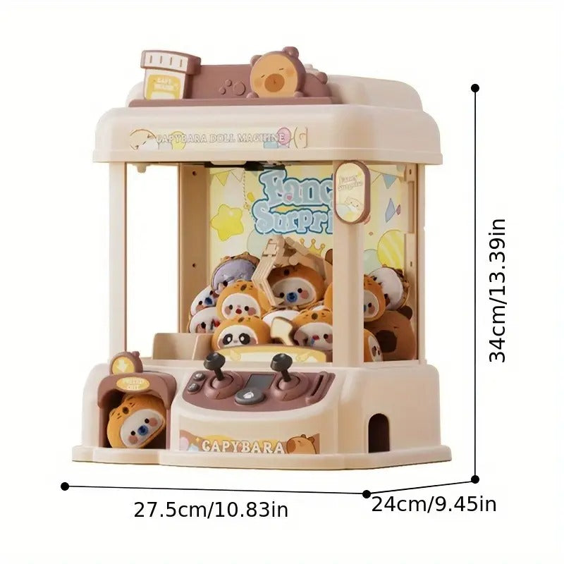 Capybara Toy Claw Machine with Plush Prizes V1142-LP601099762551889