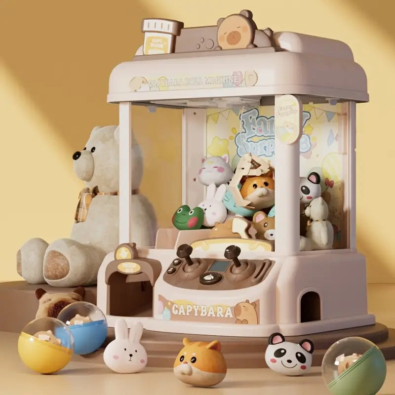 Capybara Toy Claw Machine with Plush Prizes V1142-LP601099762551889