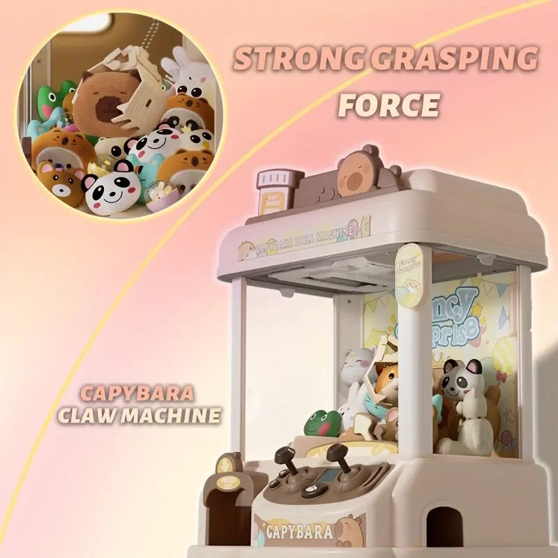 Capybara Toy Claw Machine with Plush Prizes V1142-LP601099762551889
