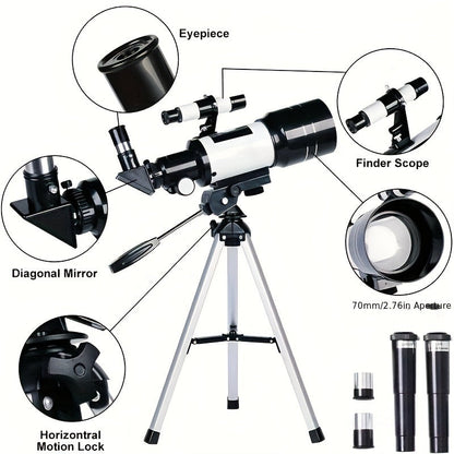 75X Sky-Watcher Telescope Auto Focus with Tripod V1142-LP601099763768844
