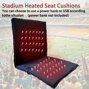 Portable Heated Foldable Seat Cushion with USB Power V1142-LP601099772450298