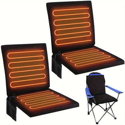 Portable Heated Foldable Seat Cushion with USB Power V1142-LP601099772450298