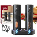Electric Salt & Pepper Grinder Set with Charging Base (2 pcs) V1142-LP601099777071588