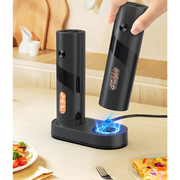 Electric Salt & Pepper Grinder Set with Charging Base (2 pcs) V1142-LP601099777071588