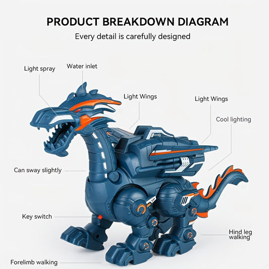 Walking Dinosaur Toy with Lights V1142-LP601099783889102