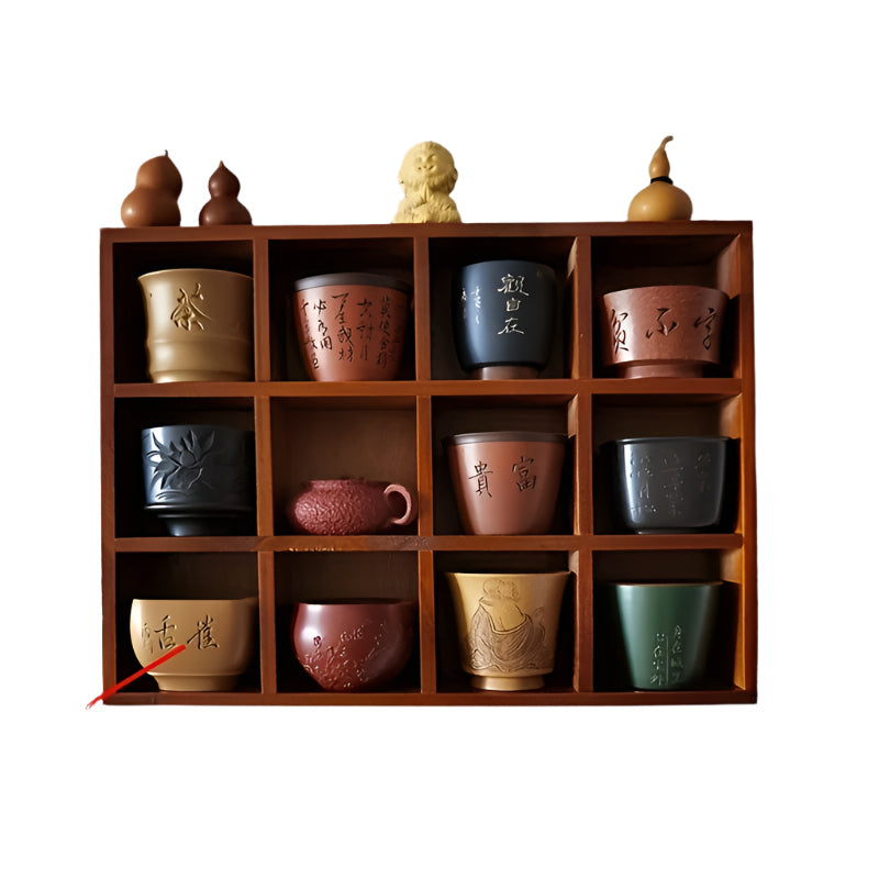 Wood Storage Box & Cup Organizer V1142-LP601099796232472