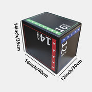 Fitness Jump Box PVC Foam Training V1142-LP601099833042769