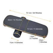 Wooden Surf Balance Board for Core Training V1142-LP601099835025343