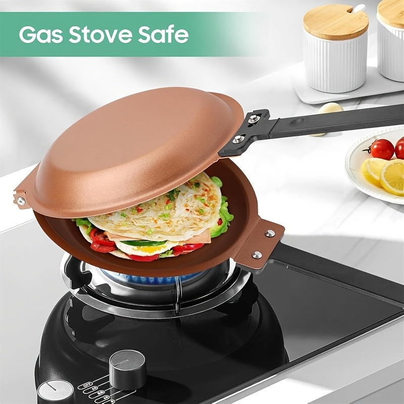 Deluxe Copper Titanium Pancake & Omelette Pan V1142-LP601099893755012