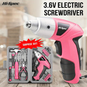 Cordless Electric Screwdriver Tool Set V1142-LP601099909280562