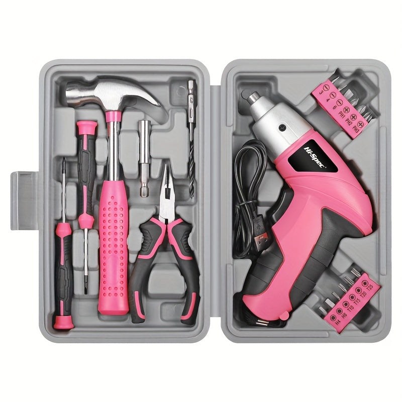 Cordless Electric Screwdriver Tool Set V1142-LP601099909280562