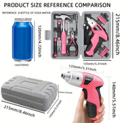 Cordless Electric Screwdriver Tool Set V1142-LP601099909280562