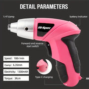 Cordless Electric Screwdriver Tool Set V1142-LP601099909280562