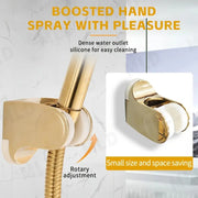 Golden Rainfall Shower Head Handheld Combo Set V1142-LP601099937051399
