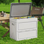 Outdoor Foldable Storage Box with Wheels V1142-LP601100037857478