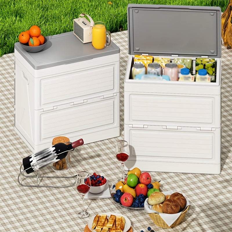 Outdoor Foldable Storage Box with Wheels V1142-LP601100037857478