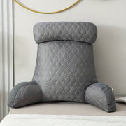 Cool Latex Reading Pillow with Armrests & Pockets V1142-LP601100076058655