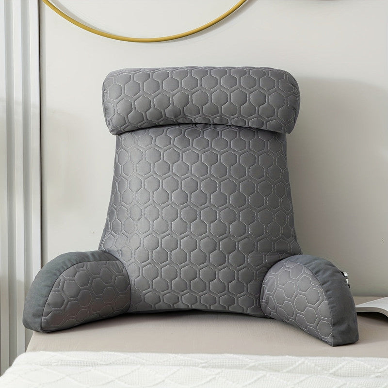Cool Latex Reading Pillow with Armrests & Pockets V1142-LP601100076058655