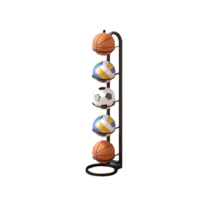 Metal Sports Ball Rack Organizer Stand (5-Tier) V1142-LP601100093534016