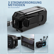 Emergency Radio Solar Hand Crank USB Power Bank V1142-LP601100094297331