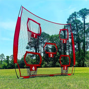 Football Outdoor Target Throwing Net with 5 Pockets V1142-LP601100109045779