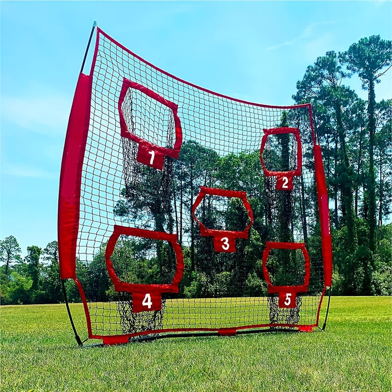 Football Outdoor Target Throwing Net with 5 Pockets V1142-LP601100109045779