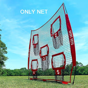 Football Outdoor Target Throwing Net with 5 Pockets V1142-LP601100109045779