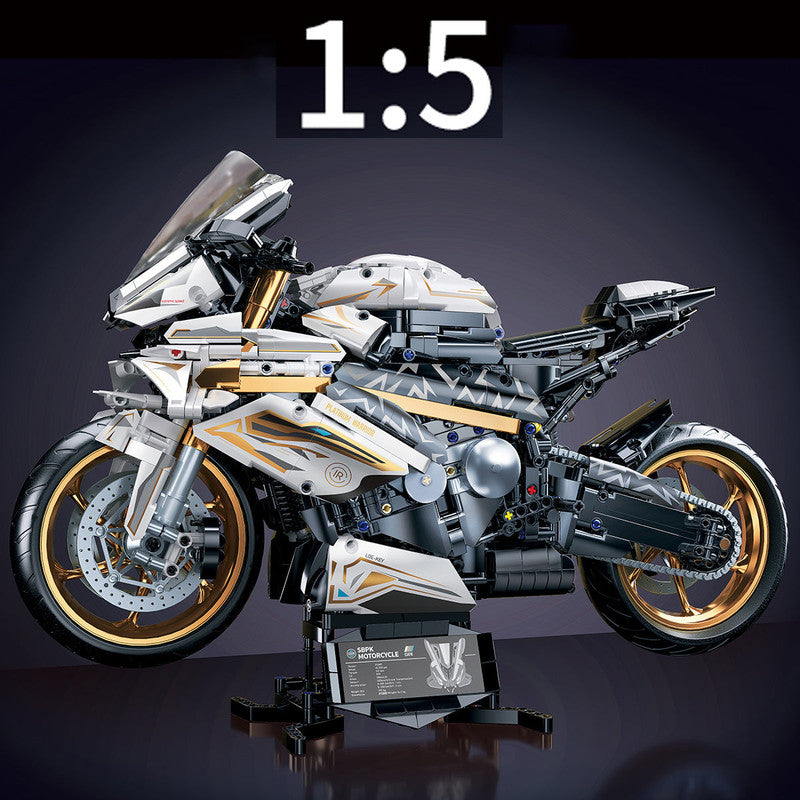 Motorcycle Blocks Model for Teens & Adults V1142-LP601100124450882