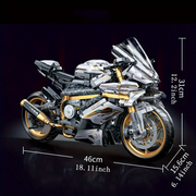 Motorcycle Blocks Model for Teens & Adults V1142-LP601100124450882