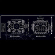 V8 Engine Simulation Model Blocks V1142-LP601100130743628